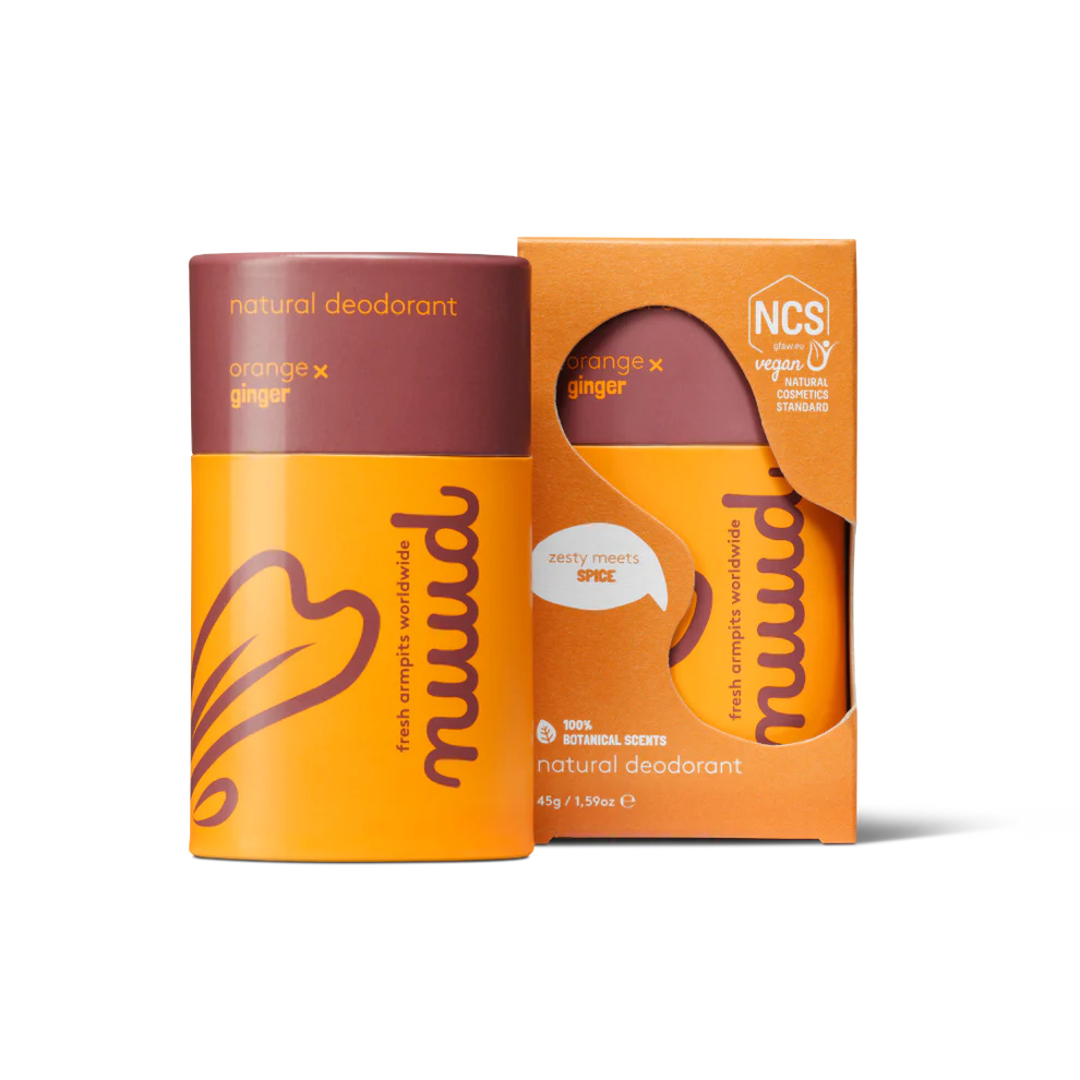 Nuud Vegan Deodorant - Orange x Ginger