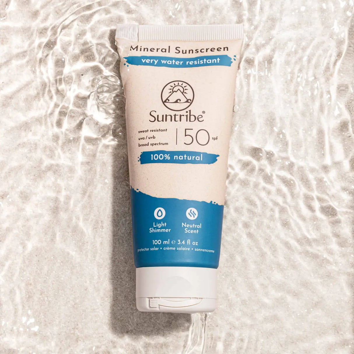 Suntribe SPF50 Active Natural Mineral Sunscreen