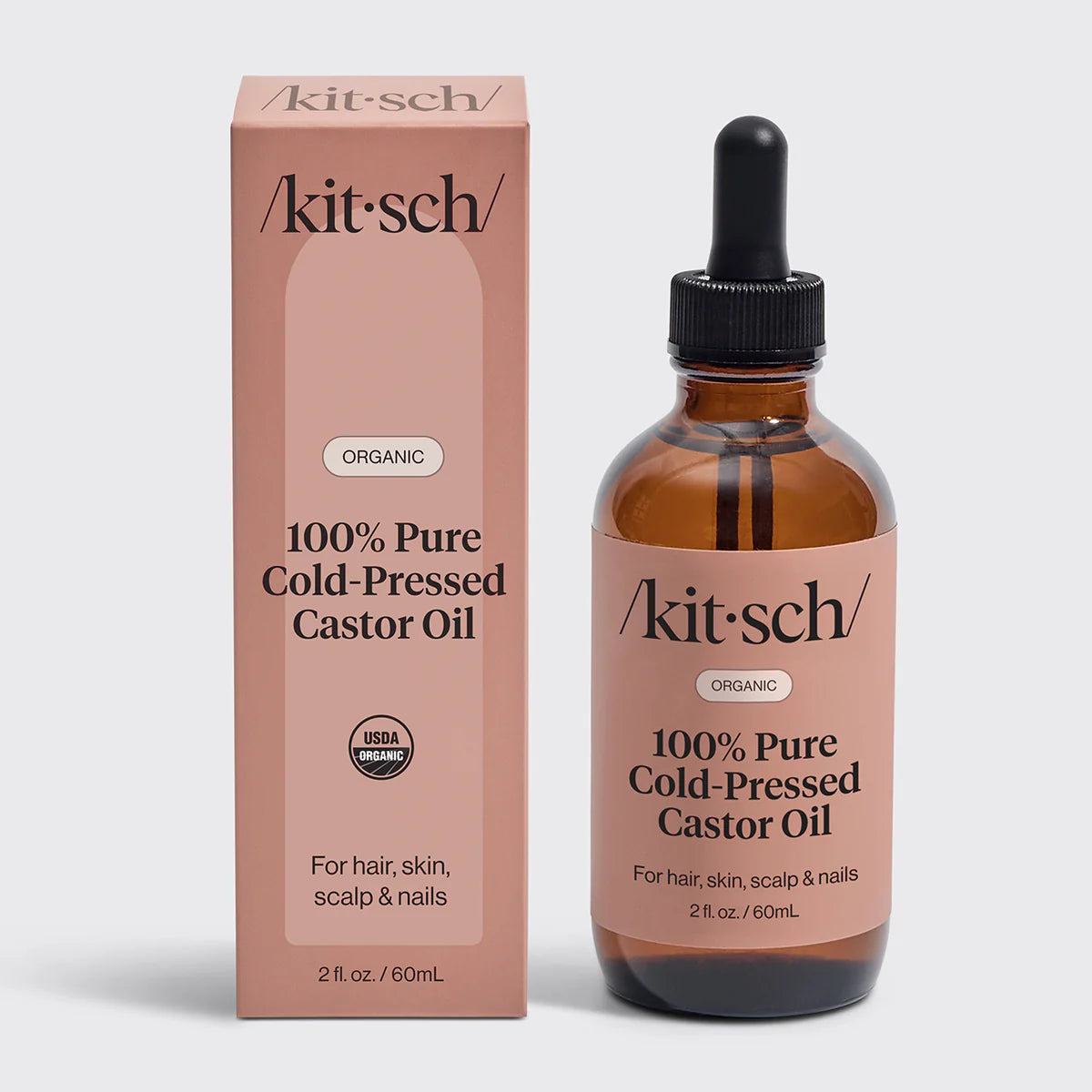 Kitsch 100% Pure Organic Cold-Pressed Castor Oil