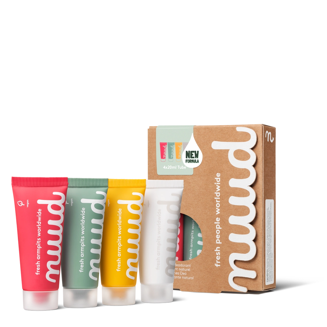 Nuud Vegan Deodorant - Family Pack