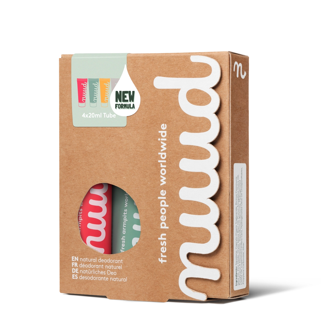 Nuud Vegan Deodorant - Family Pack