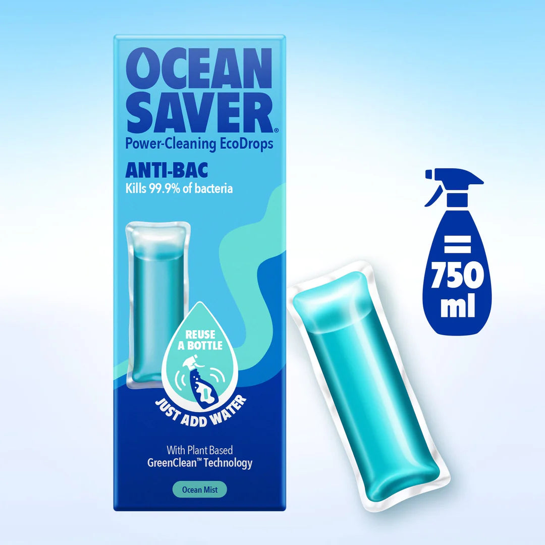 Ecodrops Refill til Antibakteriell Spray - Havtåke fra Ocean Saver