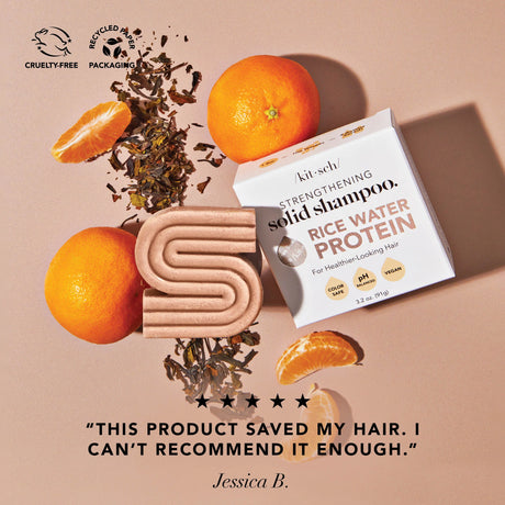 Kitsch Rice Water Shampoo Bar for Hårvekst