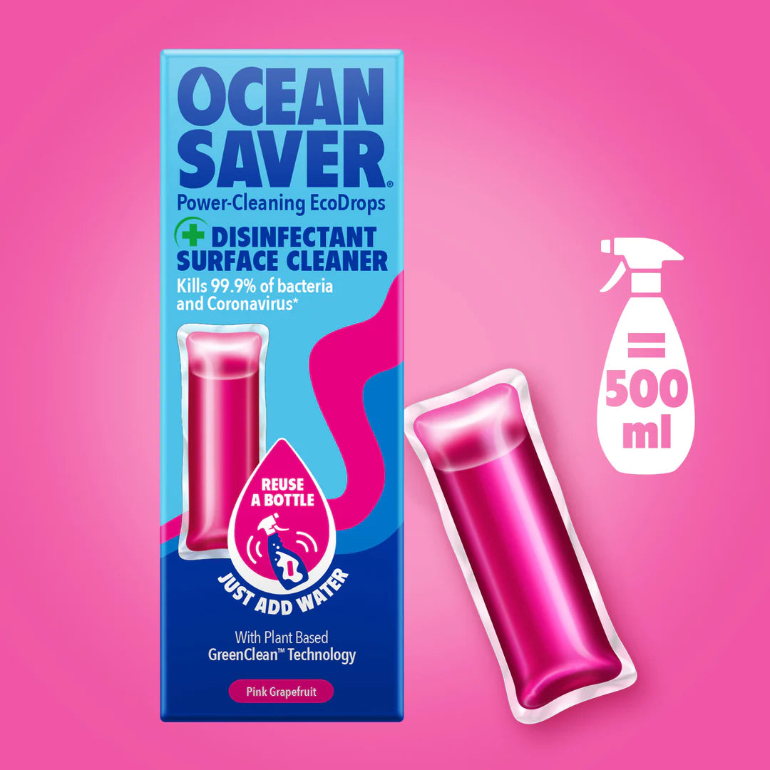 Ecodrops Refill til Antibakteriell Spray - Grapefrukt fra Ocean Saver