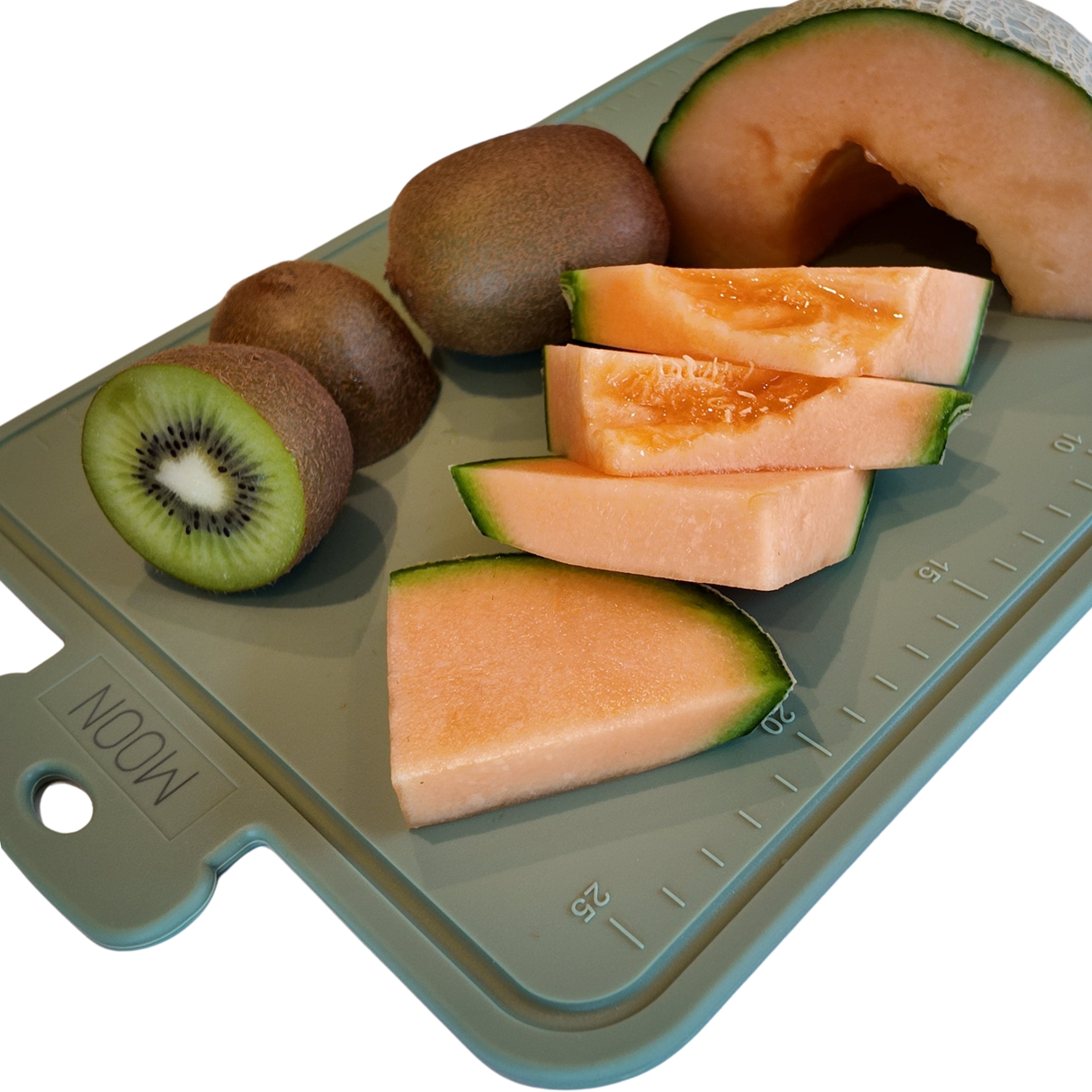 Skjærebrett i Silikon fra Moon - Minty Green