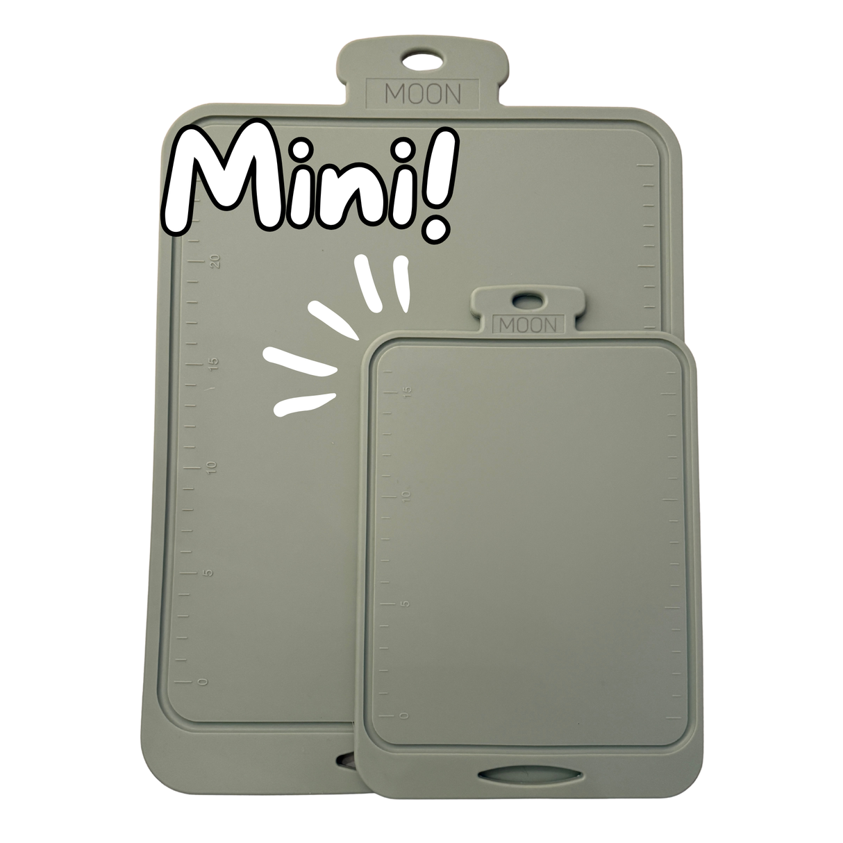 Mini Skjærebrett i Silikon fra Moon - Minty Green