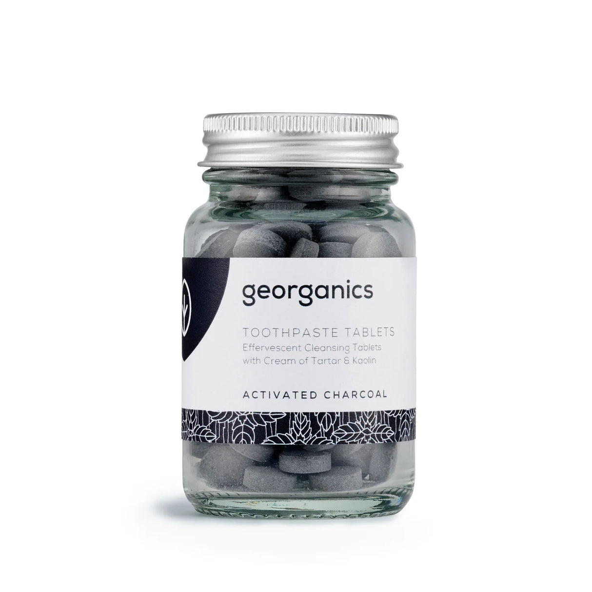 Charcoal Mineral Tannkrem Tabletter-120 stk fra Georganics