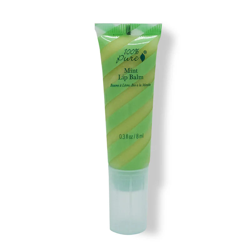 Økologisk Mint Lip Balm Fra 100% Pure