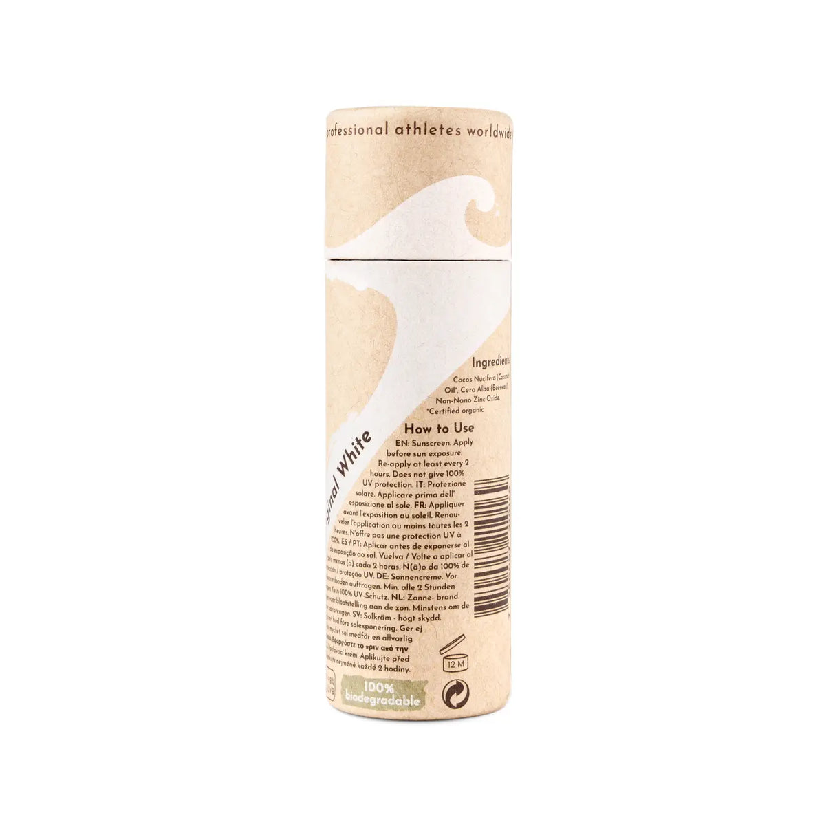 Suntribe SPF50 Natural Mineral Zinc Sun Stick Original White