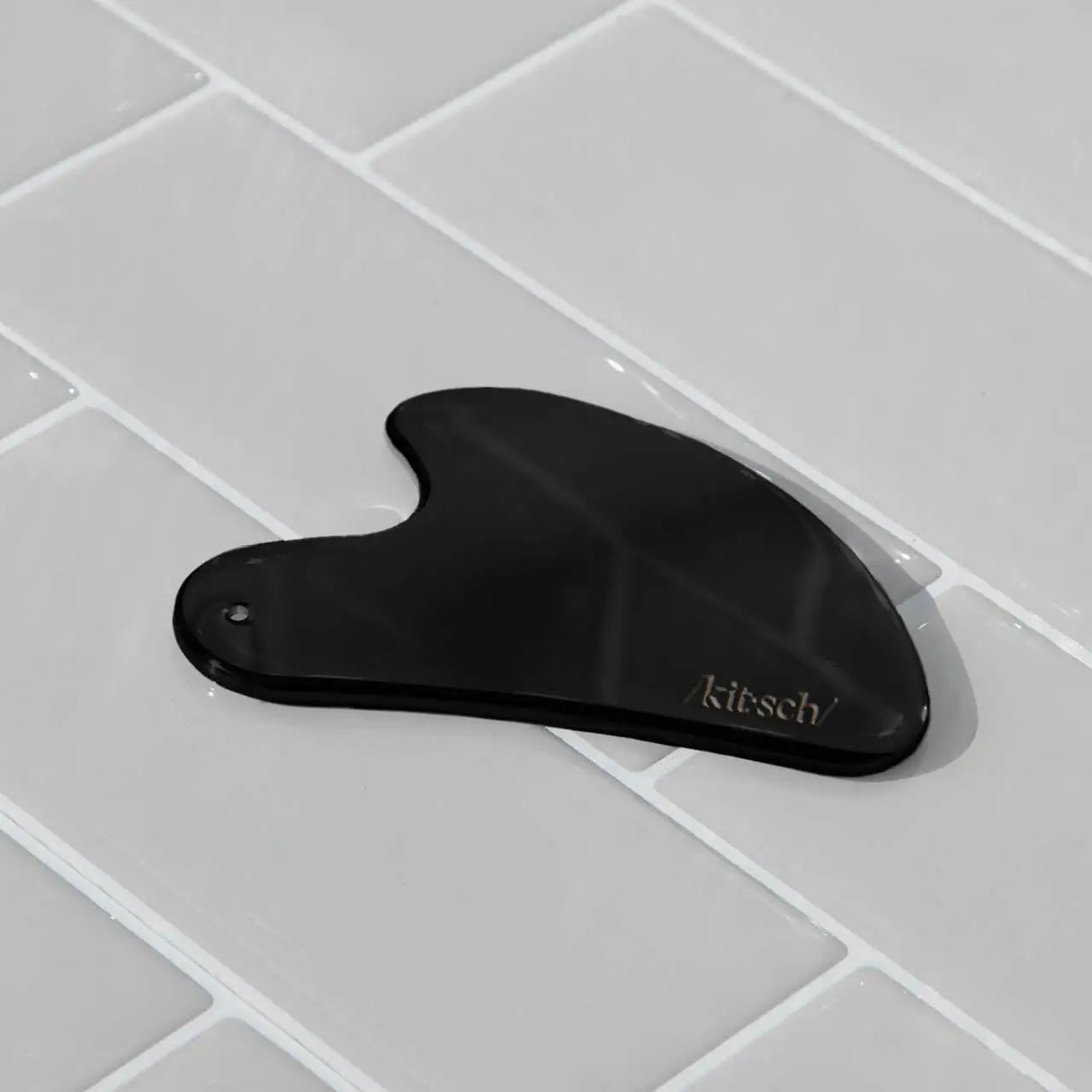 Kitsch Stainless Steel Gua Sha Svart