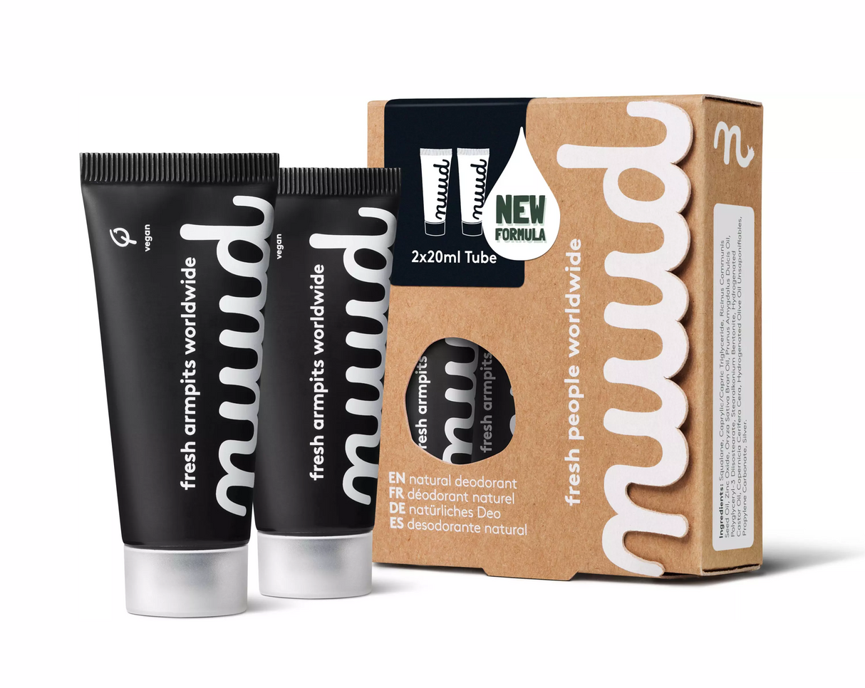Nuud Vegan Deodorant - Smarter Pack Black