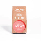 Naturlig Mineralbasert Solkrem SPF 30 fra The Lekker Company