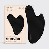 Kitsch Stainless Steel Gua Sha Svart