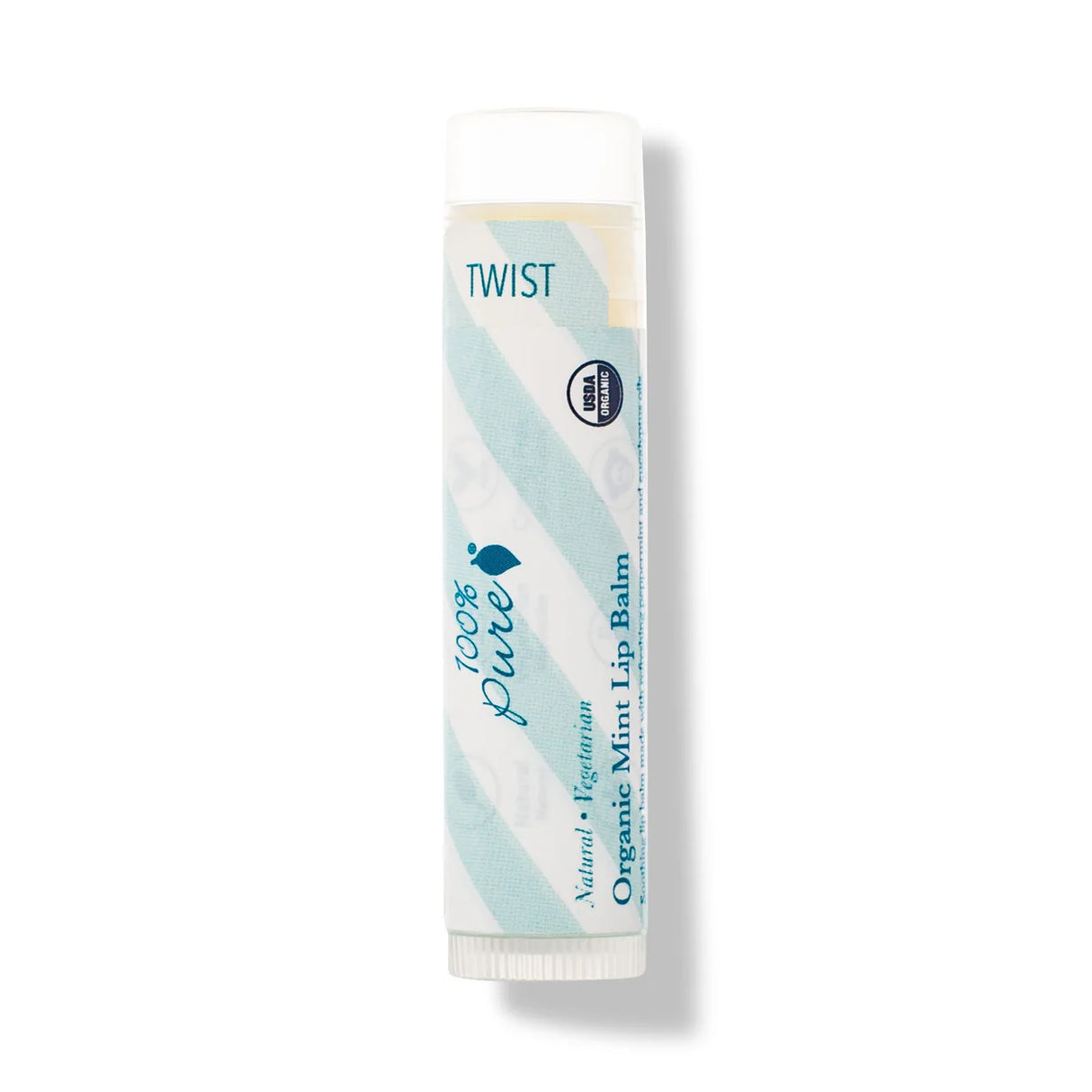 Økologisk Mint Lip Balm Fra 100% Pure