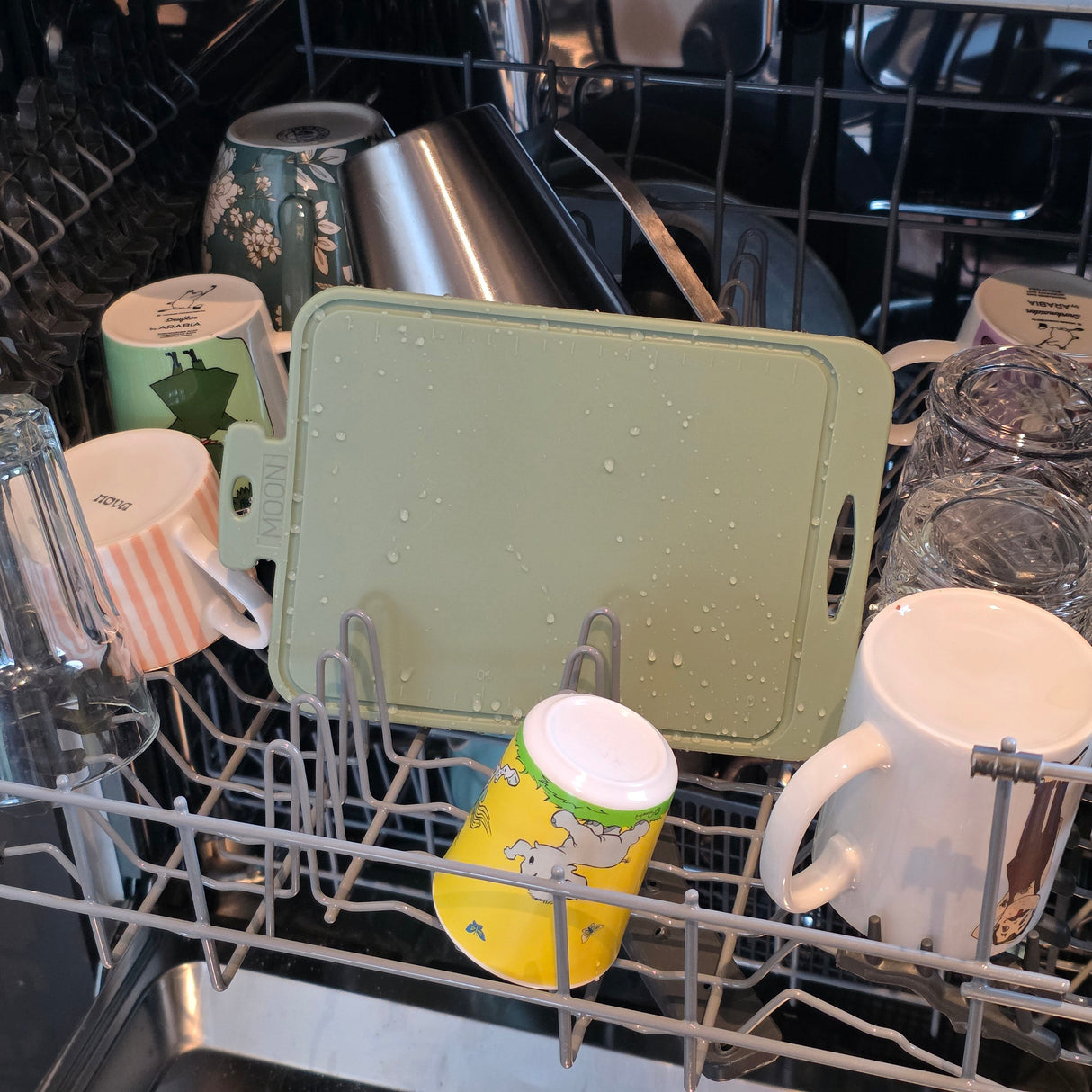 Mini Skjærebrett i Silikon fra Moon - Deep Chocolate