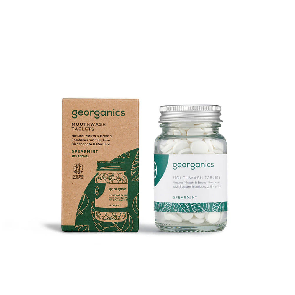 Spearmint Munnskyllevann-180stk fra Georganics