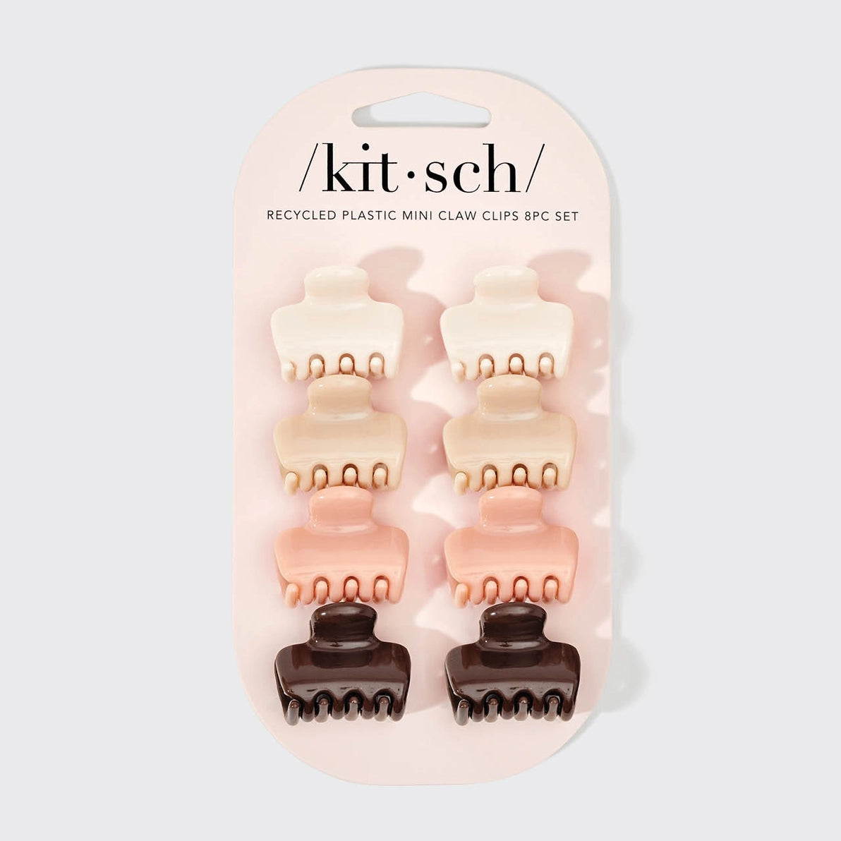 Kitsch Mini Hårklyper 8 stk