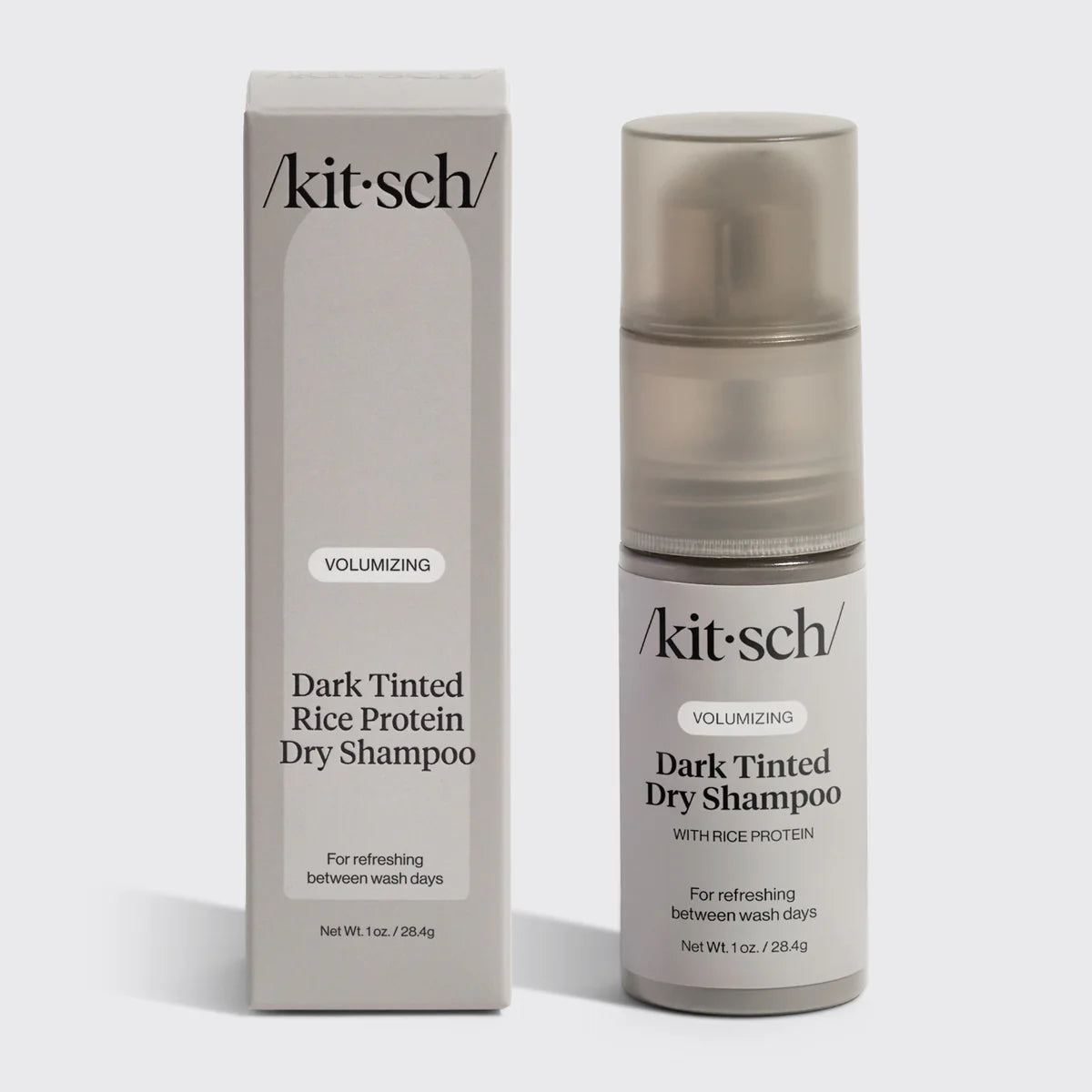 Kitsch Volumizing Rice Protein Dry Shampoo - Mørkt hår