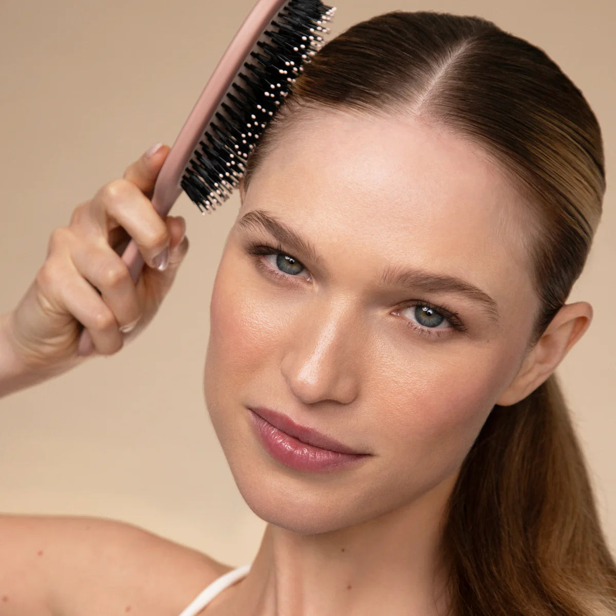 Kitsch Smooth & Polish hårbørste Tarracotta