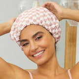 Kitsch Satin Lined Shower Cap