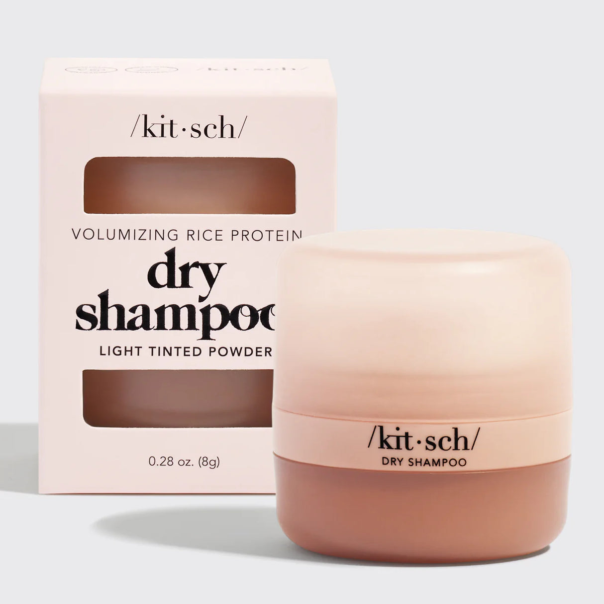Kitsch Volumizing Rice Protein Dry Shampoo - Lyst til mellombrun Hårfarge