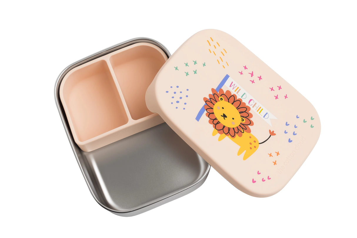 Matboks i Rustfritt Stål Wild Child fra The Cotton Cloud
