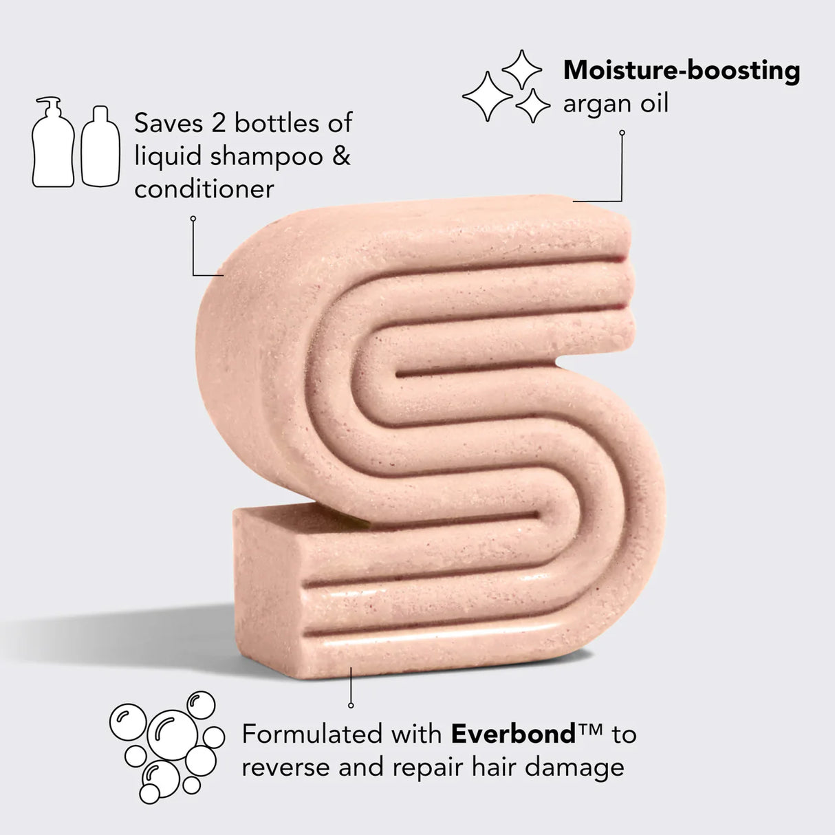 Kitsch Repairing Argan Oil Shampoo Bar