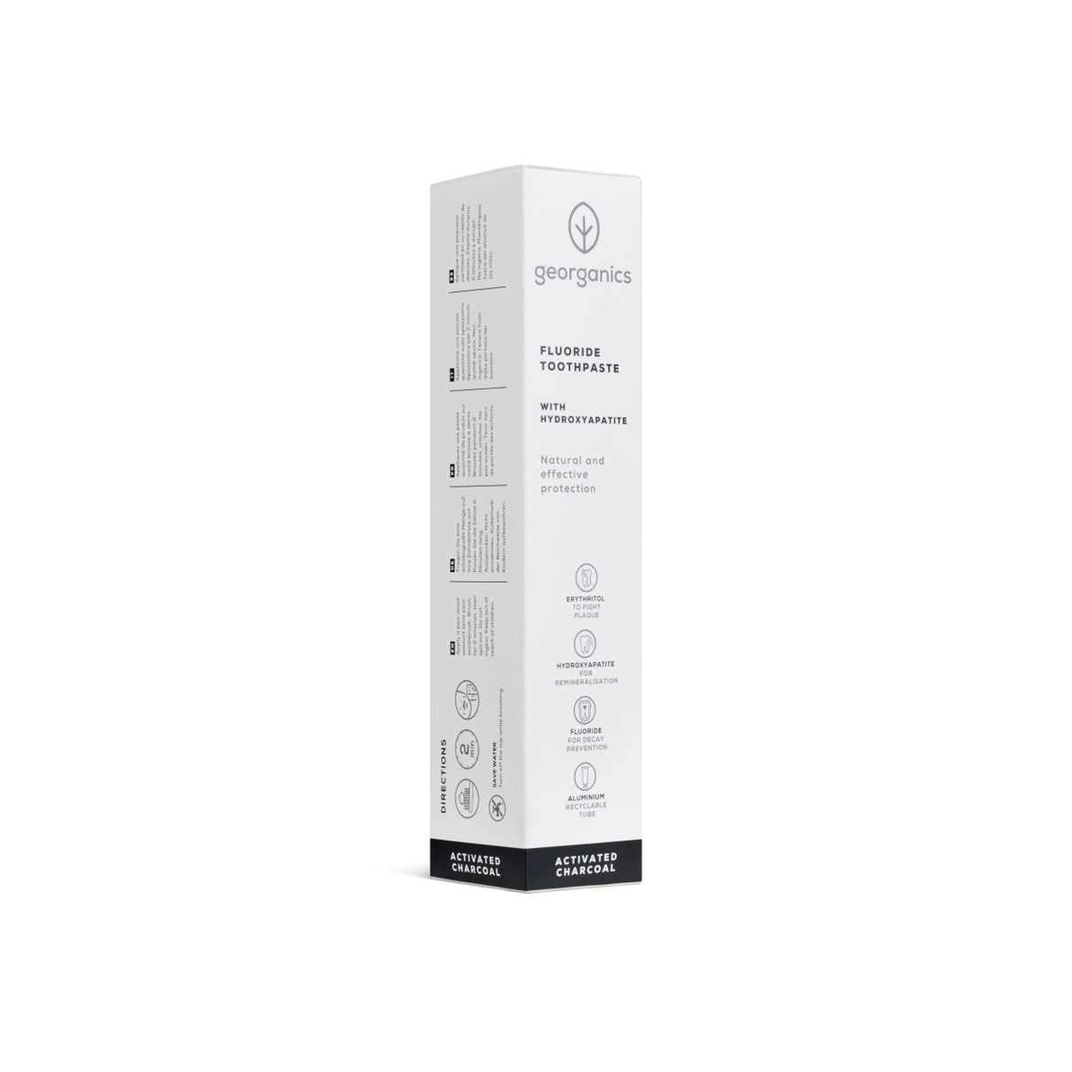Activated Charcoal Tannkrem fra Georganics