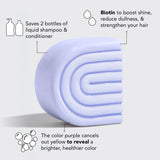 Kitsch Purple Toning Solid Conditioner Bar