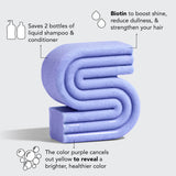 Kitsch Purple Toning Solid Shampoo Bar