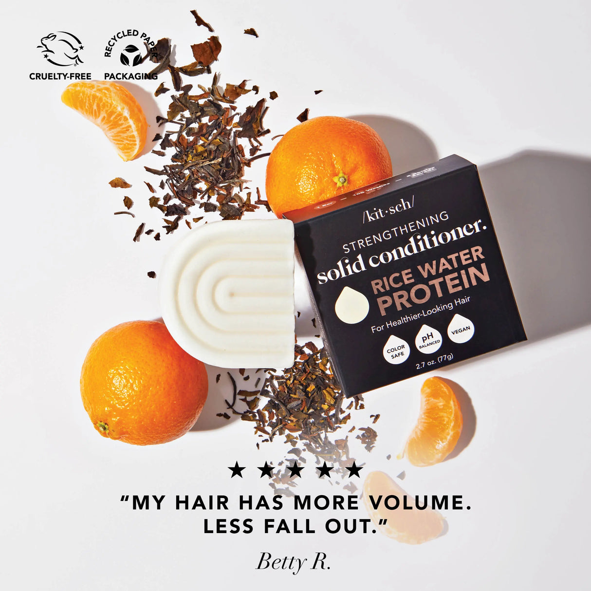 Kitsch Rice Water Conditioner Bar for hårvekst