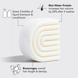 Kitsch Rice Water Conditioner Bar for hårvekst