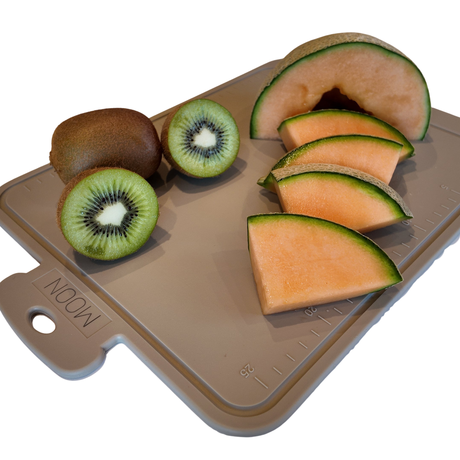 3-Pack Skjærebrett i Silikon fra Moon - Leafy Beige