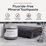 Charcoal Mineral Tannkrem fra Georganics