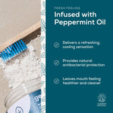 English Peppermynte Mineral Tannkrem Pulver fra Georganics