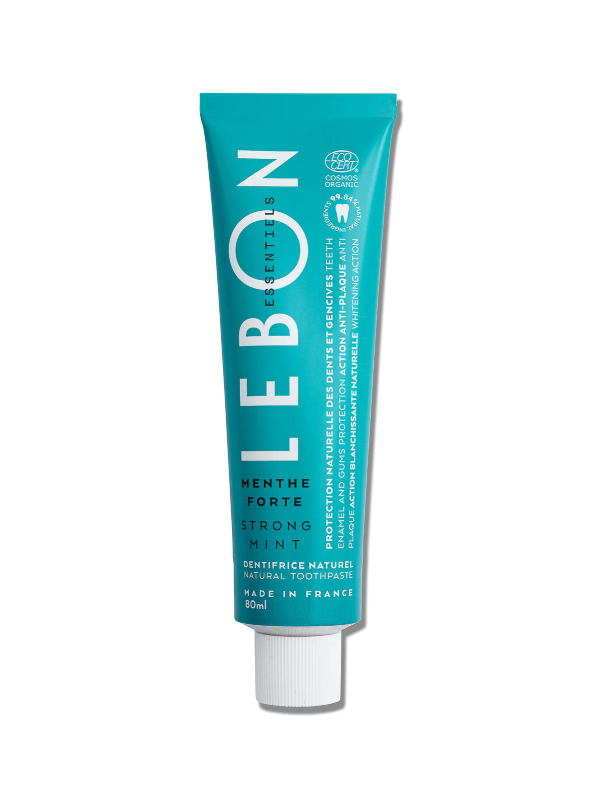 ESSENTIELS Fluorfri Økologisk Tannkrem - Strong Mint fra Lebon
