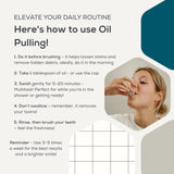 Oil Pulling Munnskyll Activated Charcoal fra Georganics