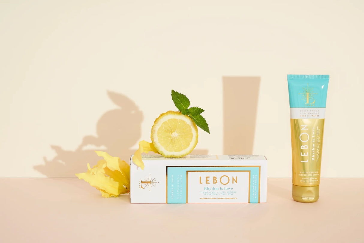 FLAVORCARE Fluorfri Økologisk Tannkrem - Ylang Ylang og Mint fra Lebon