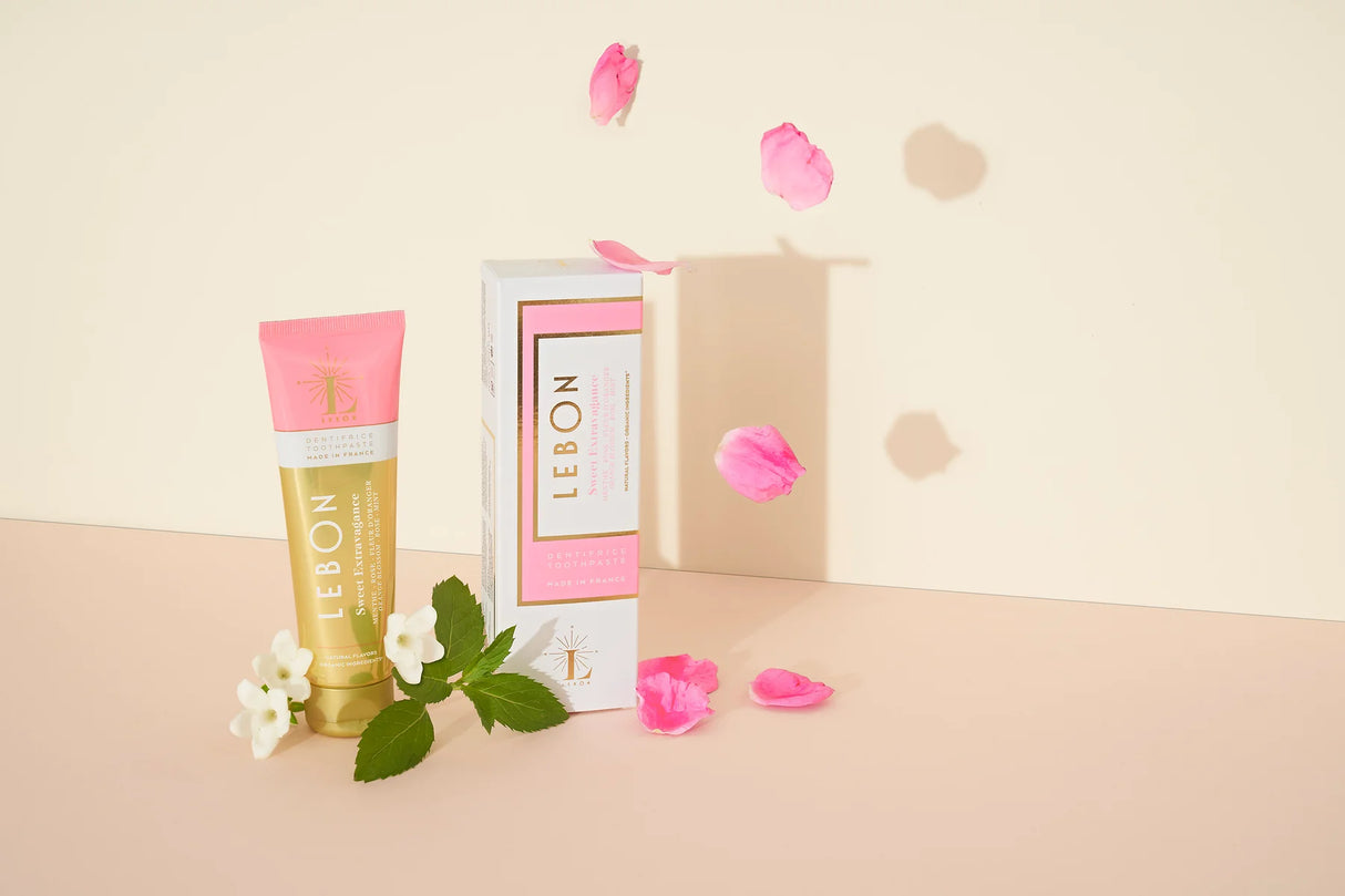 FLAVORCARE Fluorfri Økologisk Tannkrem - Mynte og Appelsinblomst fra Lebon