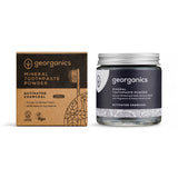 Charcoal Mineral Tannkrem Pulver fra Georganics