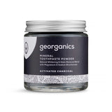 Charcoal Mineral Tannkrem Pulver fra Georganics