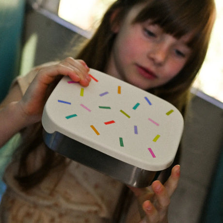 Matboks i Rustfritt Stål Confetti fra The Cotton Cloud