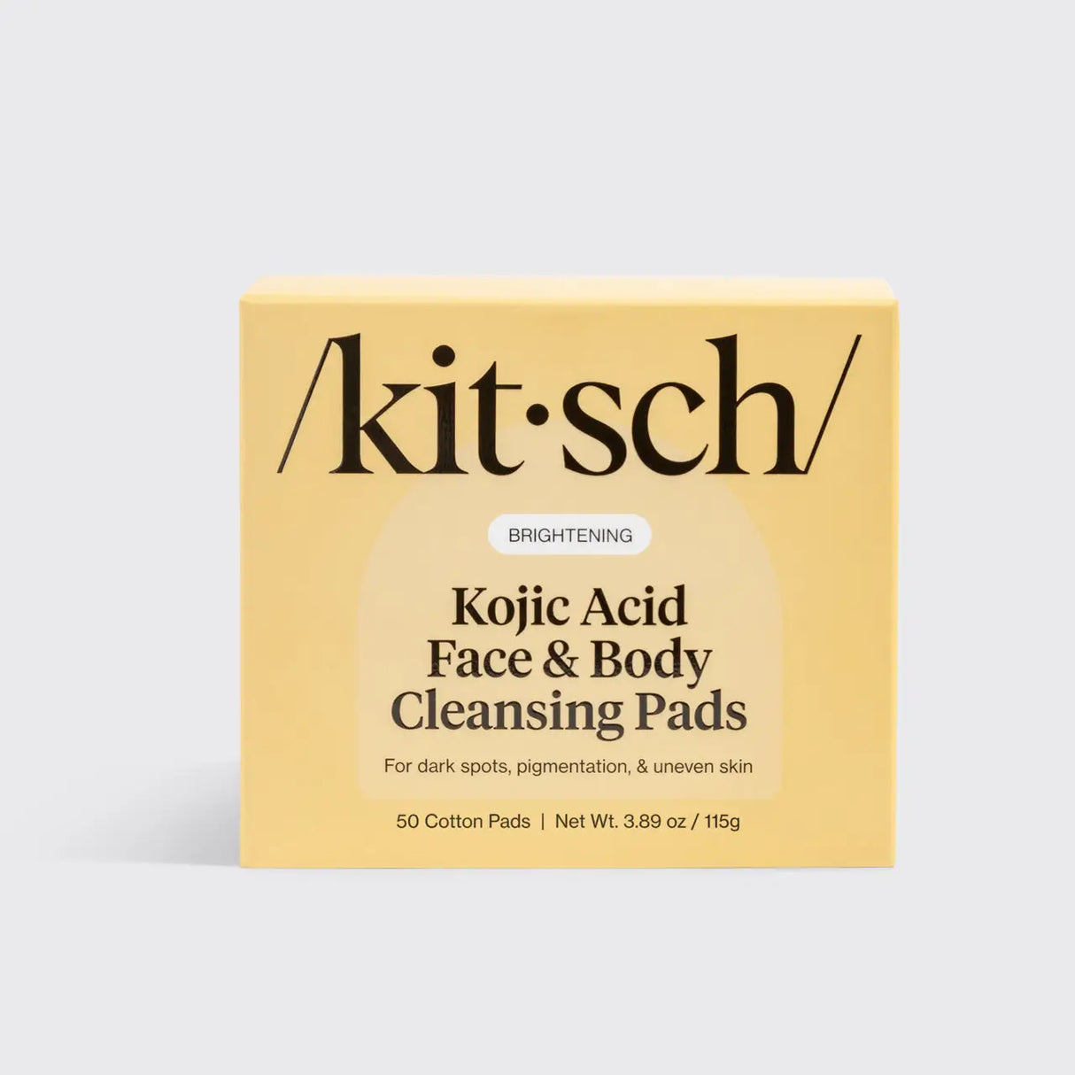 Kitsch Kojic Acid Face & Body Cleansing Pads - 50stk